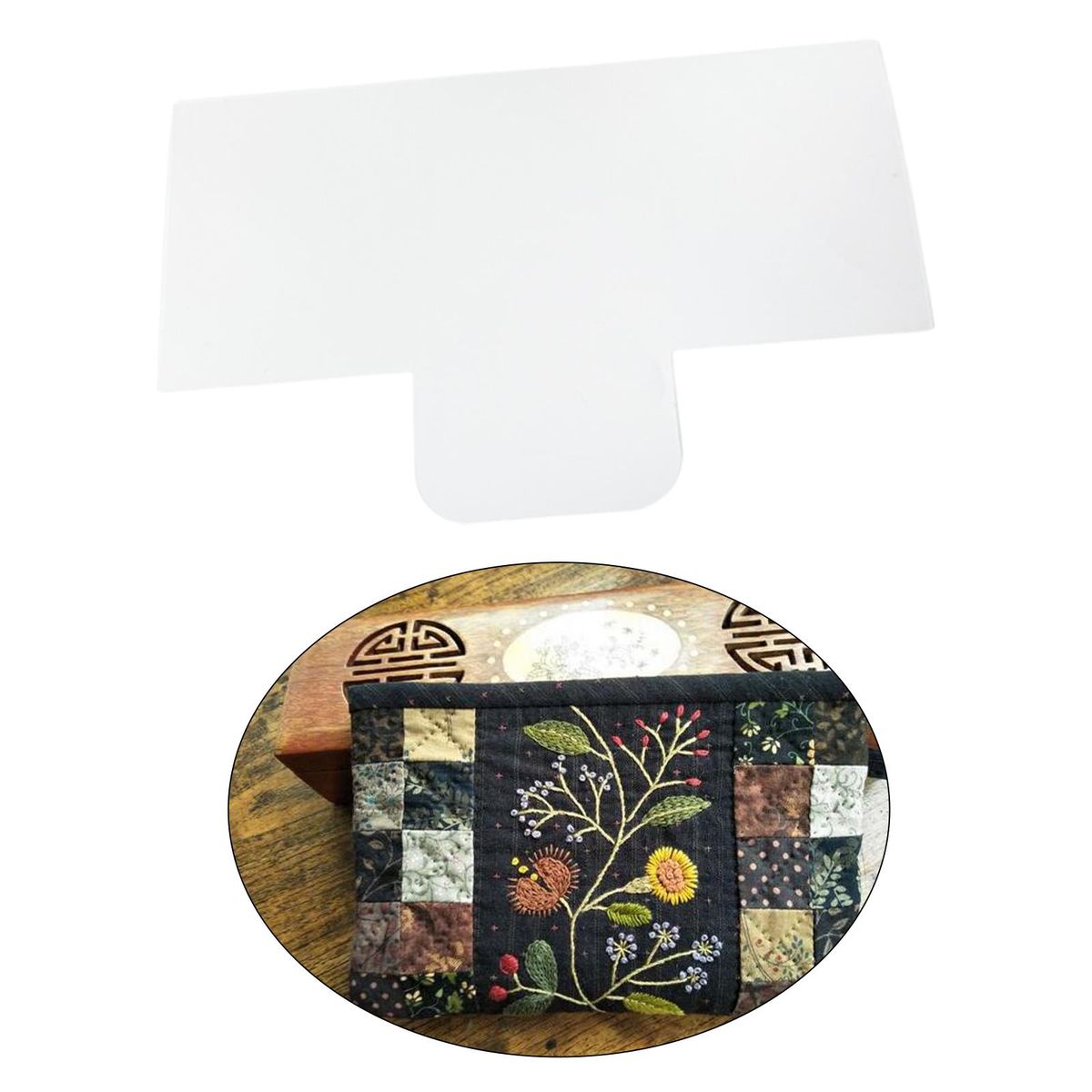 Handmade Women Girl Wallet Purse Patchwork Template