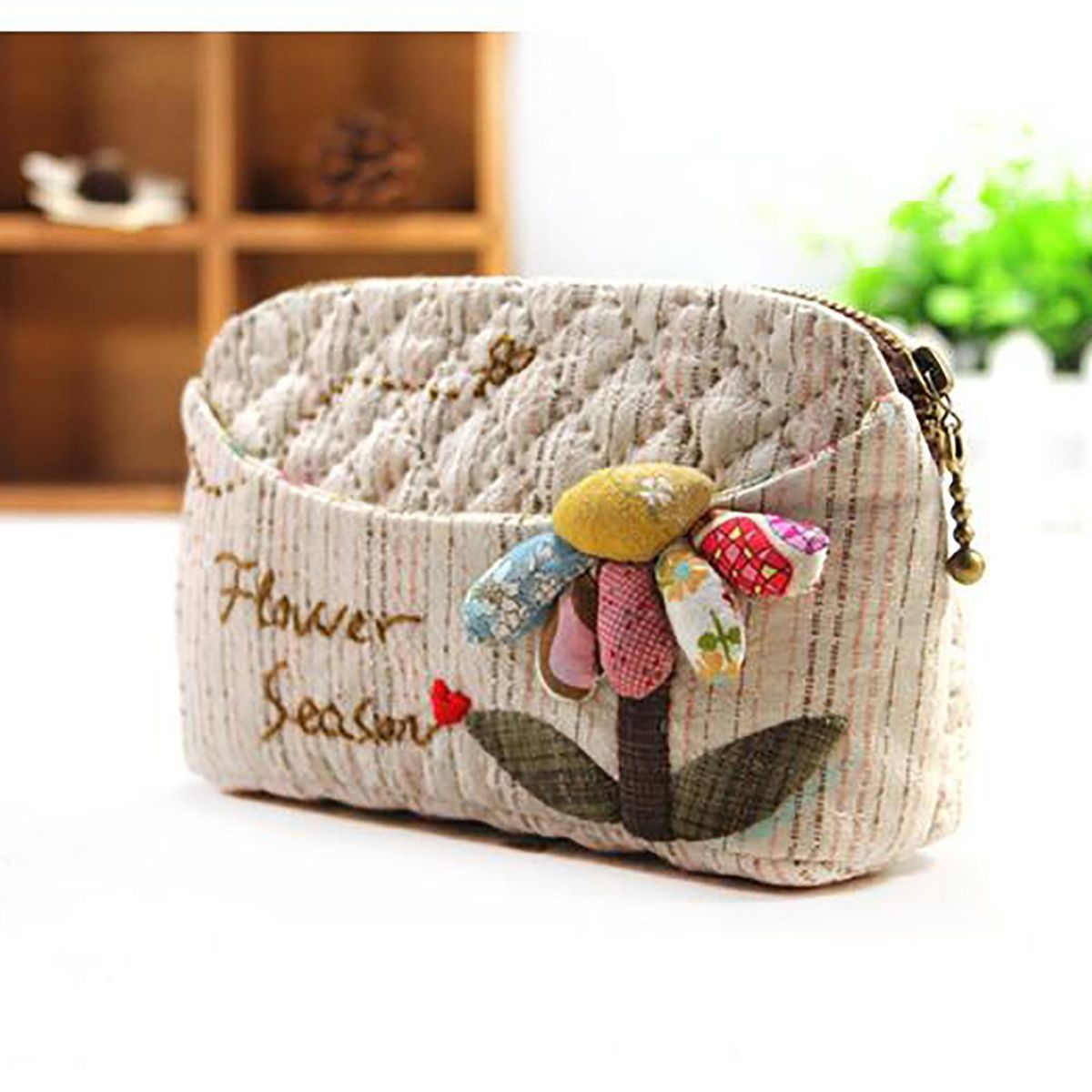 Handmade Women Girl Wallet Purse Patchwork Template