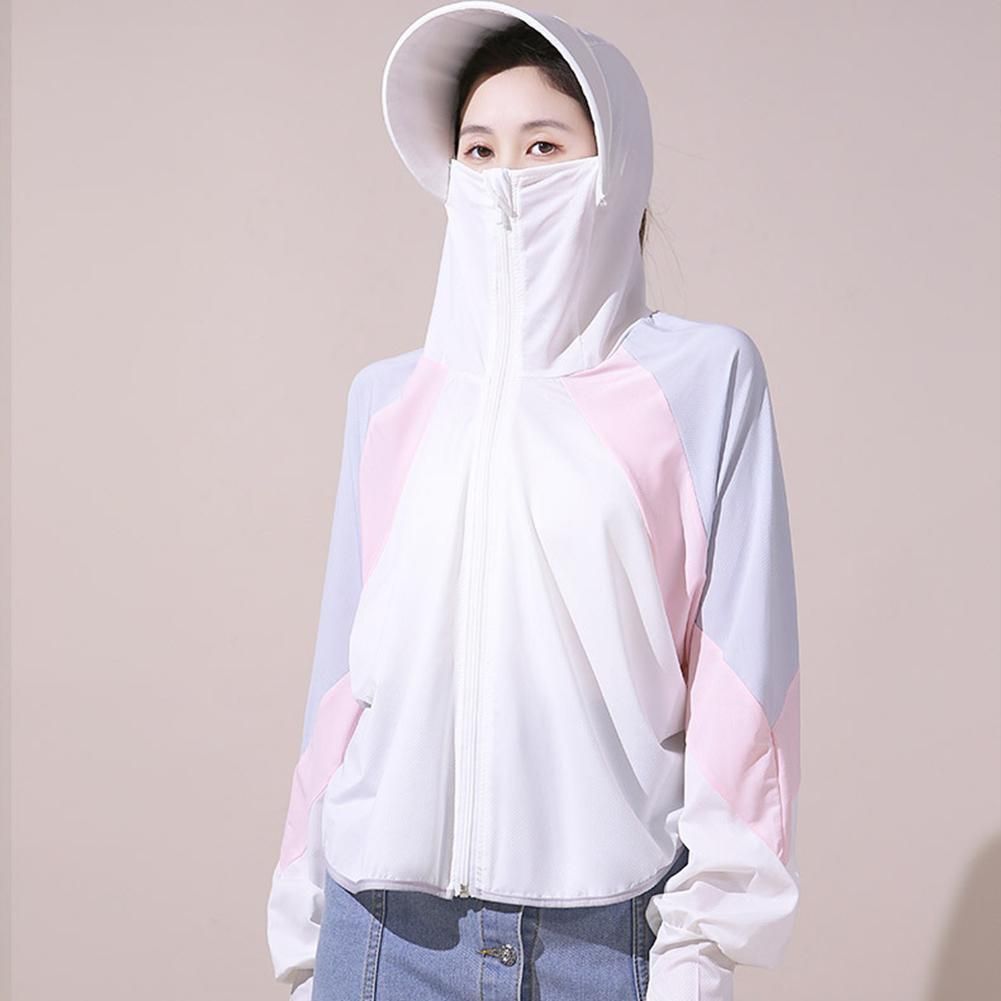 New Arrival Women Sunscreen Hat Ice Silk Clothing Summer Big Edge Outdoor Shirt Short Coat Uv Protection Boy Hat Sun Hat