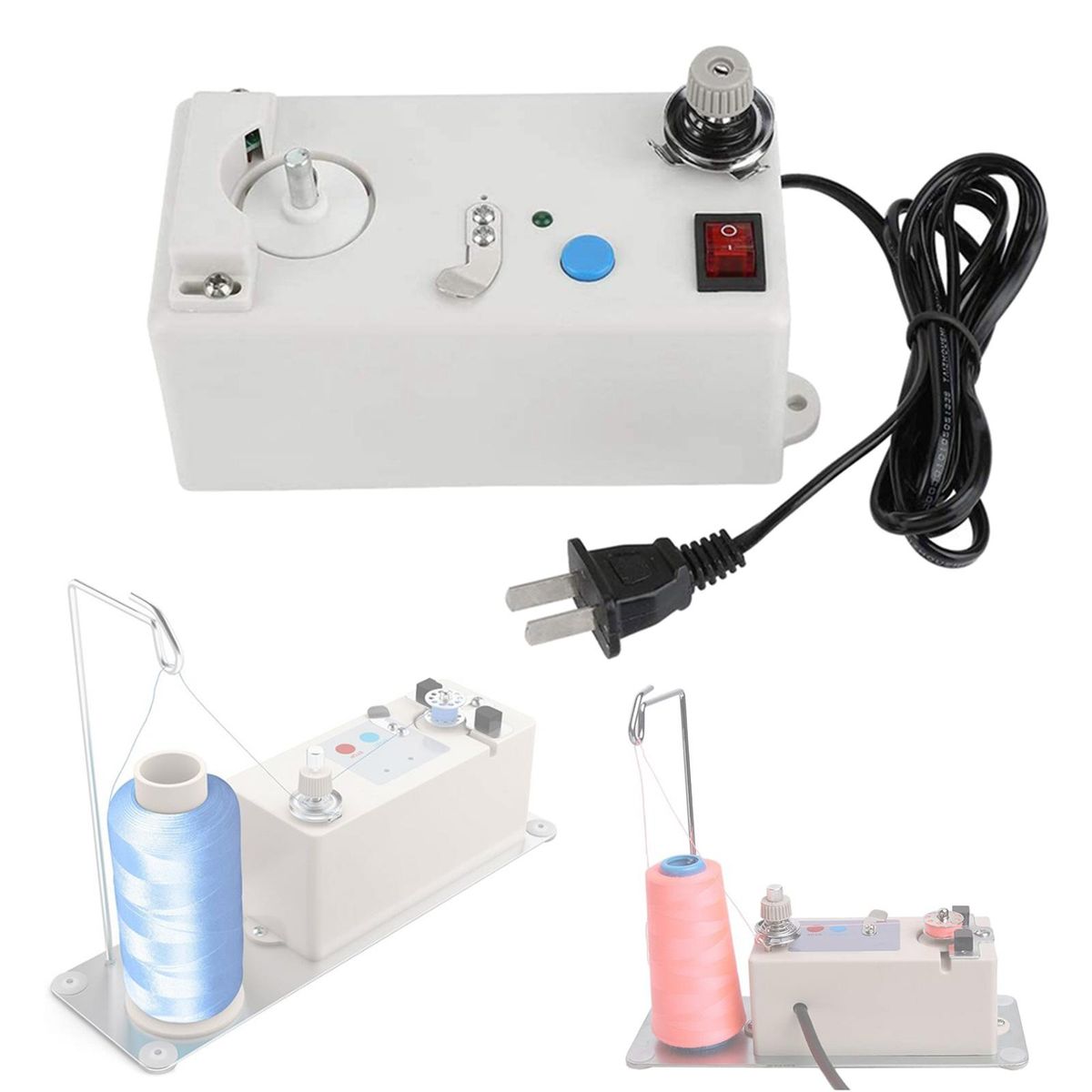 Portable Automatic Electric Thread Bobbin Winder Winding Machine For