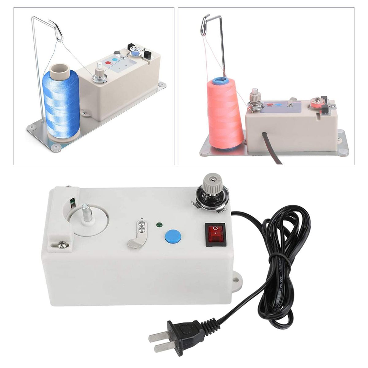 Portable Automatic Electric Thread Bobbin Winder Winding Machine For