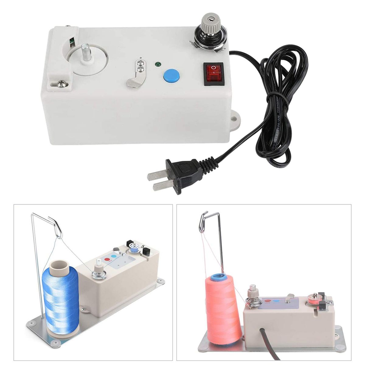 Portable Automatic Electric Thread Bobbin Winder Winding Machine For