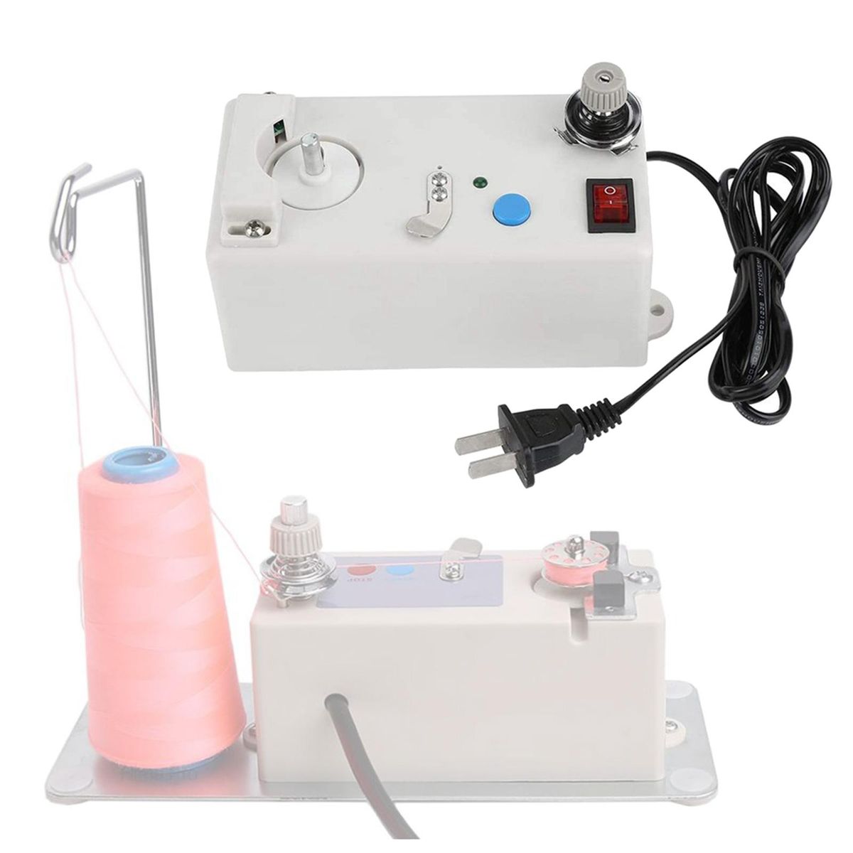 Portable Automatic Electric Thread Bobbin Winder Winding Machine For