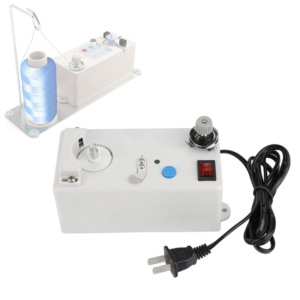 Portable Automatic Electric Thread Bobbin Winder Winding Machine For