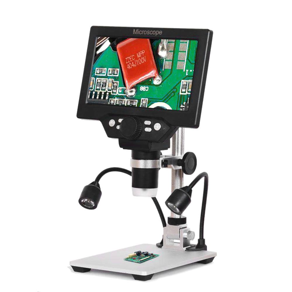G1200 Digital Microscope 7 Inch Large Color Screen Large