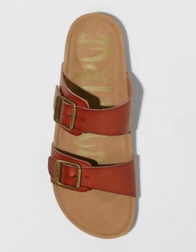 Women's Mad Love Keava Footbed Sandals Cognac