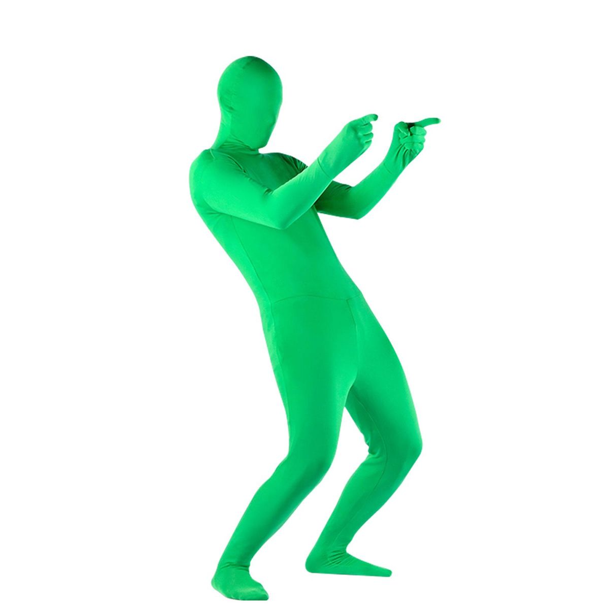 Green Screen Bodysuit Polyester Costume Bodysuit For Green 150cm