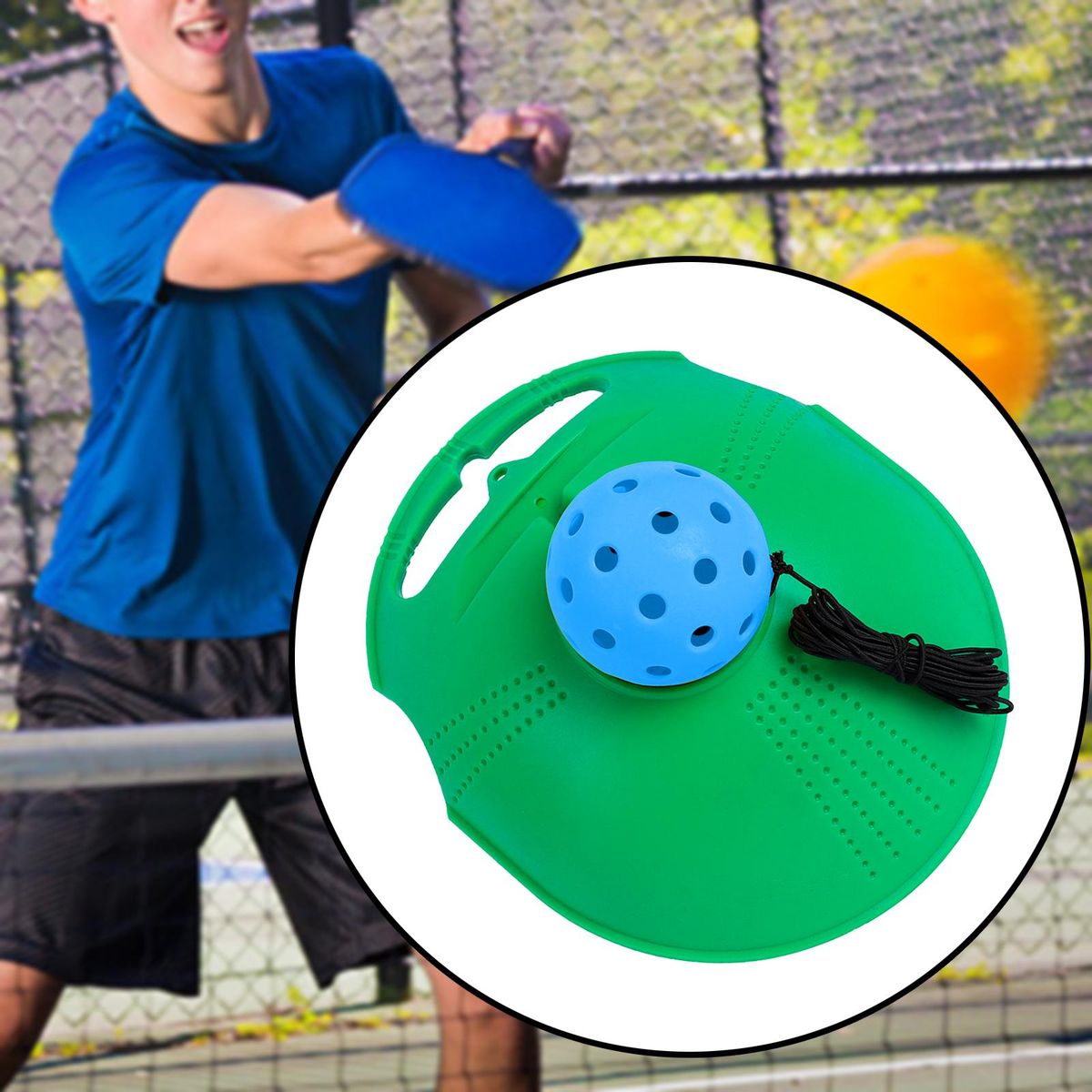 Pickleball Trainer  Ball With String