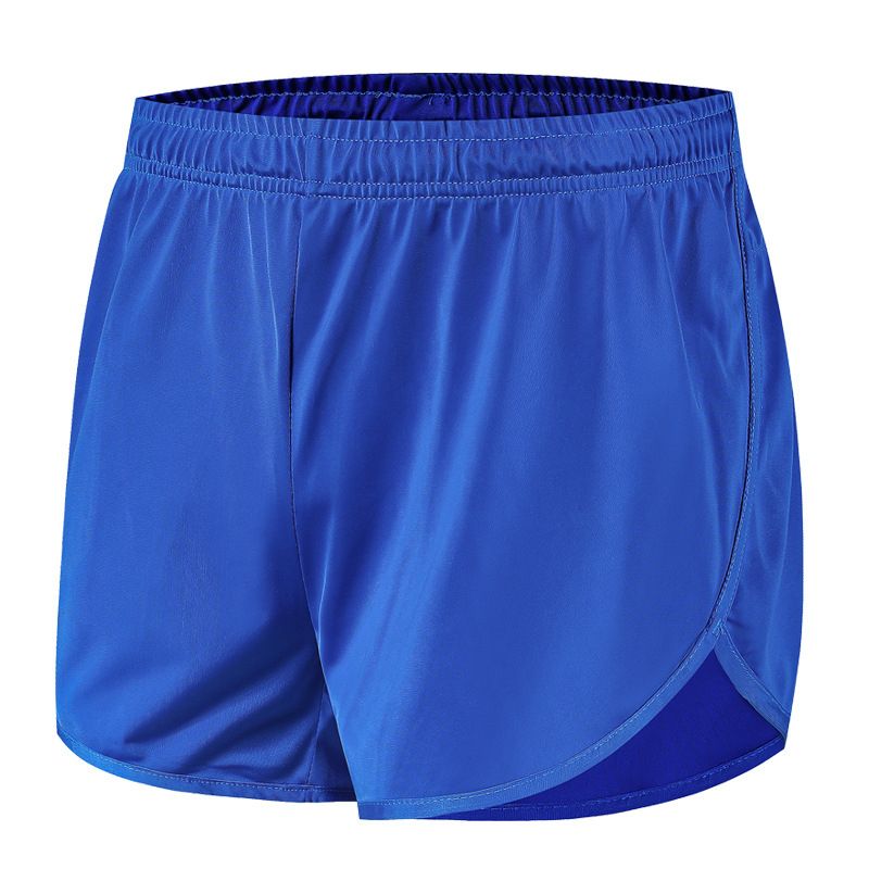 Men's Training Shorts Marathon Running Shorts Men Polyester Loose Sports Short M-4XL Joing Gym Sportswear-black