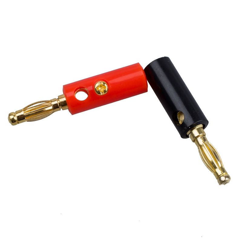 10 X O Speaker Screw Banana Plate Plugs Connectors