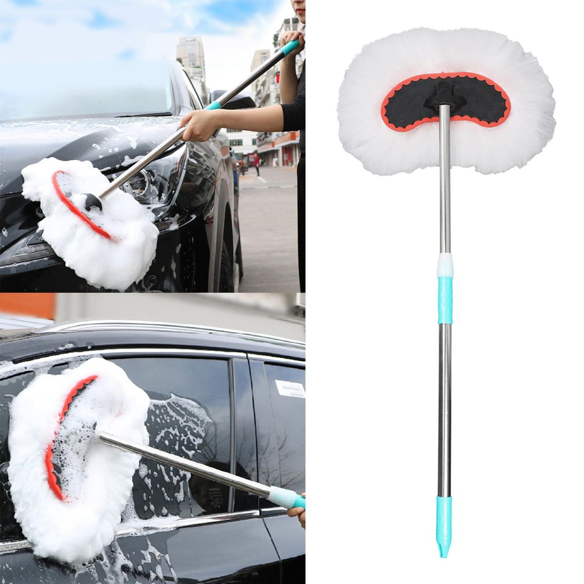 Rotatory Extension Pole Mop Floor Duster S Rod S Rod