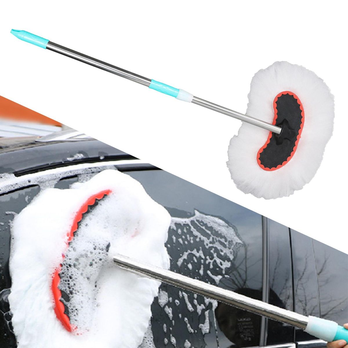 Rotatory Extension Pole Mop Floor Duster S Rod S Rod