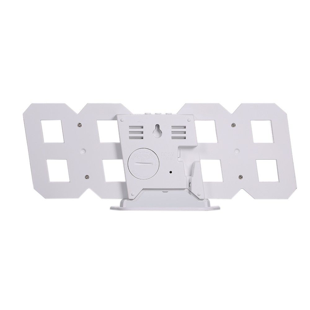 3D LED Digital Clock Glowing Night Mode Brightness