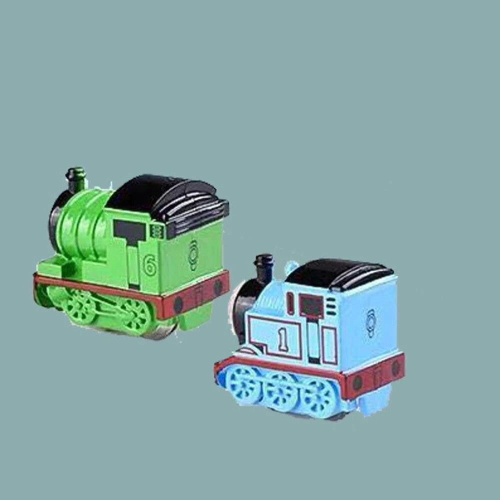 Children Education Toy Baby Car Adventure Game Manual Rail Train Track Toys for Macaron Color Table Game Puzzles Christmas Gifts