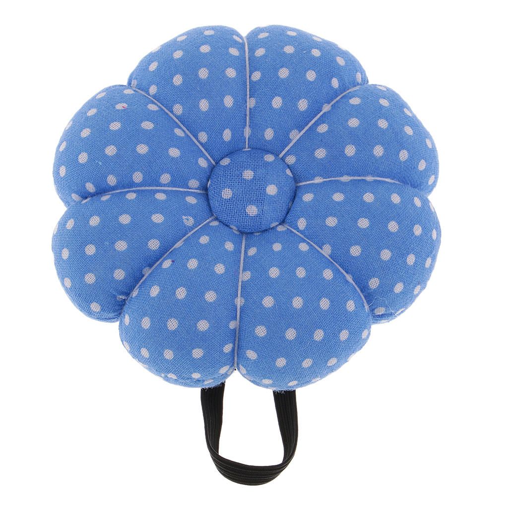 Pumpkin Wrist Wearable  Cushion For DIY Sewing Crafts Blue