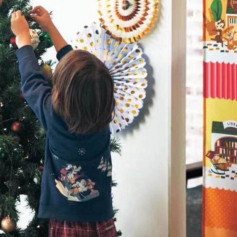 Boys And Girls Christmas Sweater Autumn And Winter Cartoon Pattern Cotton Universal Pullov