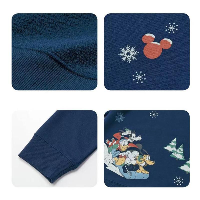 Boys And Girls Christmas Sweater Autumn And Winter Cartoon Pattern Cotton Universal Pullov