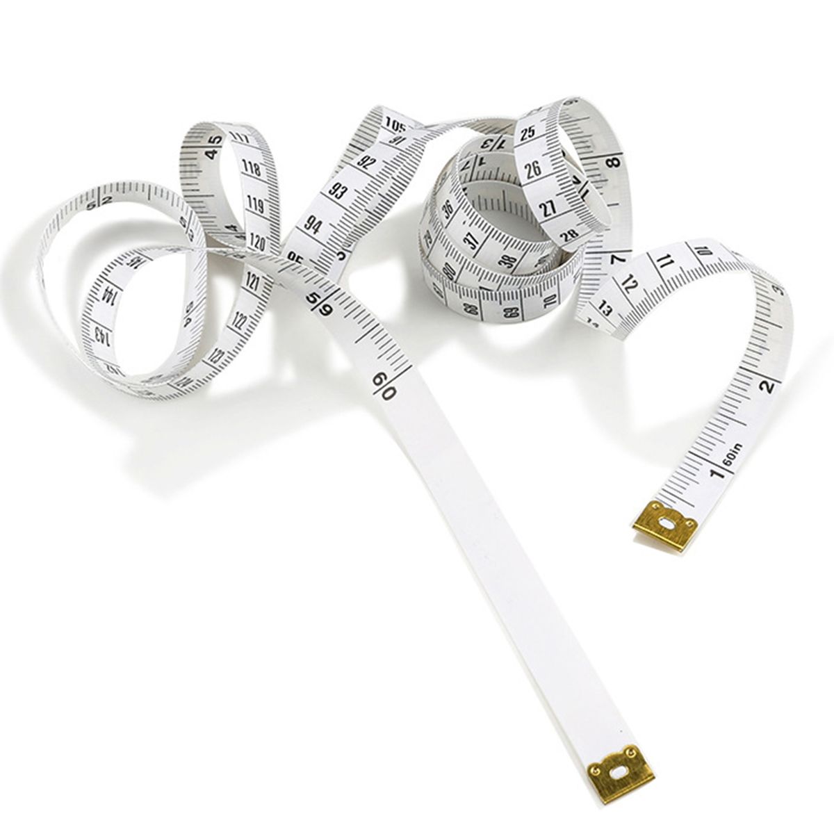 Body Measuring Tape Soft Sewing Tape Body Measurement Tool White