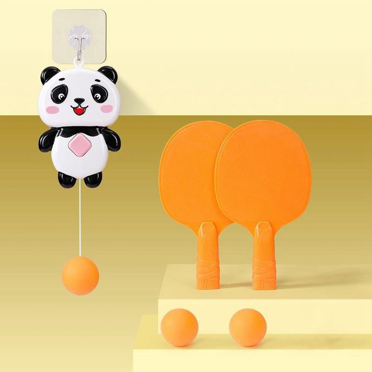 Hanging Pingpong Balls Adjustable Height Portable Table