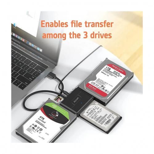 SATA To USB IDE Adapter USB 3.0 Sata 2.5/3.5/5.25 Inch HDD SSD Hard Disk Drive Data Transfer Converter SATA Adapter Cable