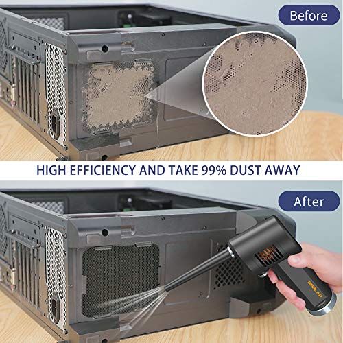 Compressed Air Duster New Generation Canned Air 33000 RPM El
