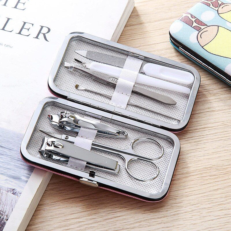 7pcs Manicure Household Nail Scissors Set