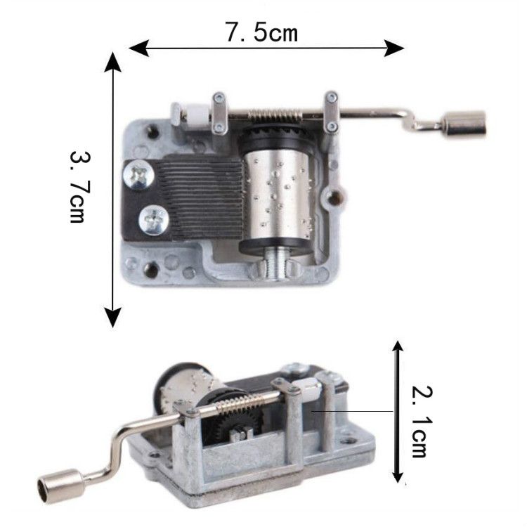 2 PCS Music Box Movement, Track:Love Story