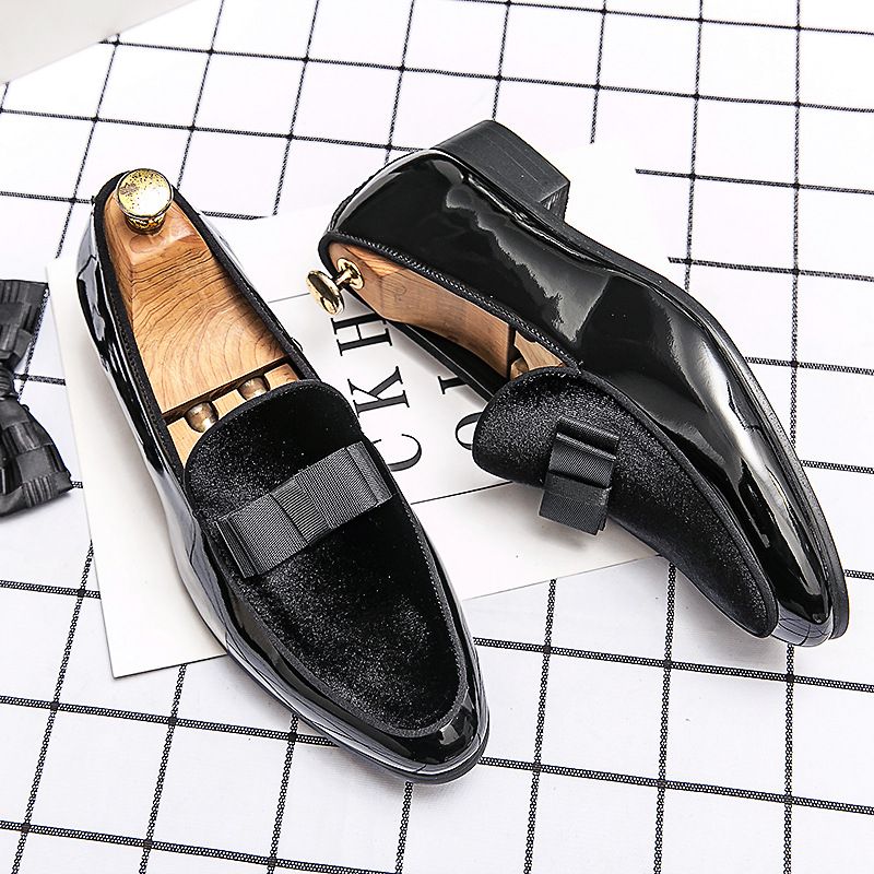 Men New 2021 Work Suede Shoe - Black