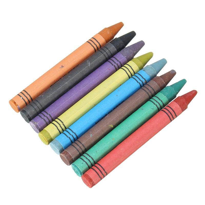 8+8 Crayons And Watercolor Paint Set