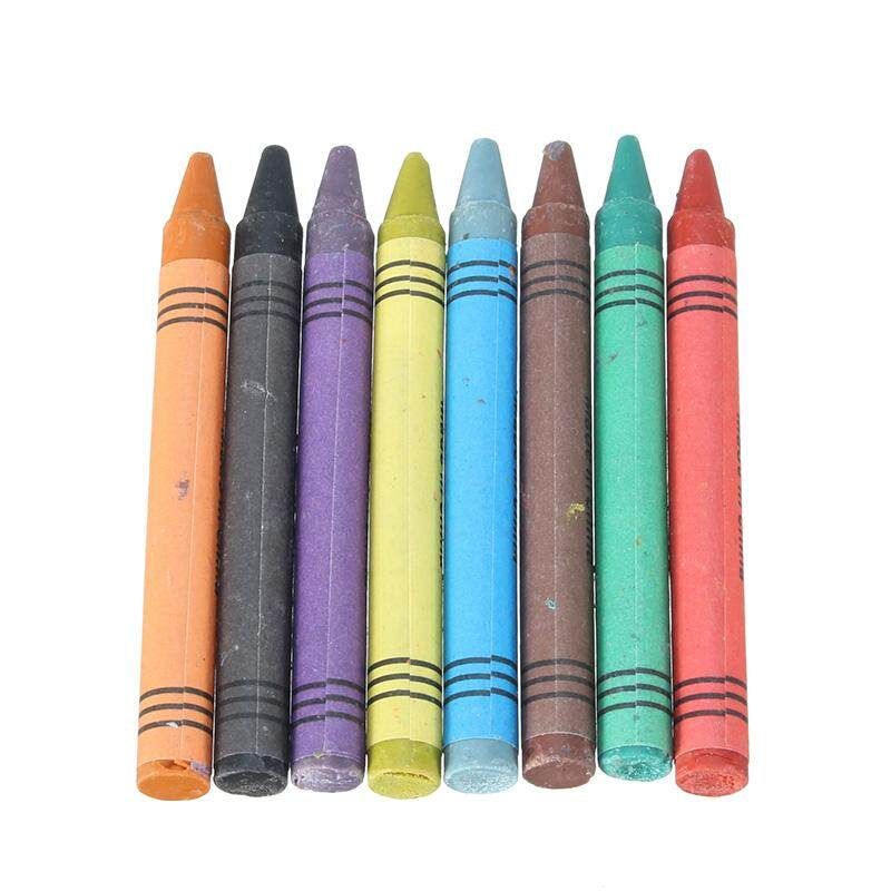 8+8 Crayons And Watercolor Paint Set