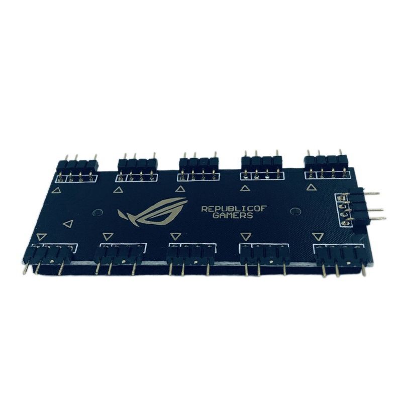 10 Way RGB Hub Computer Motherboard RGB Fan Expansion Line