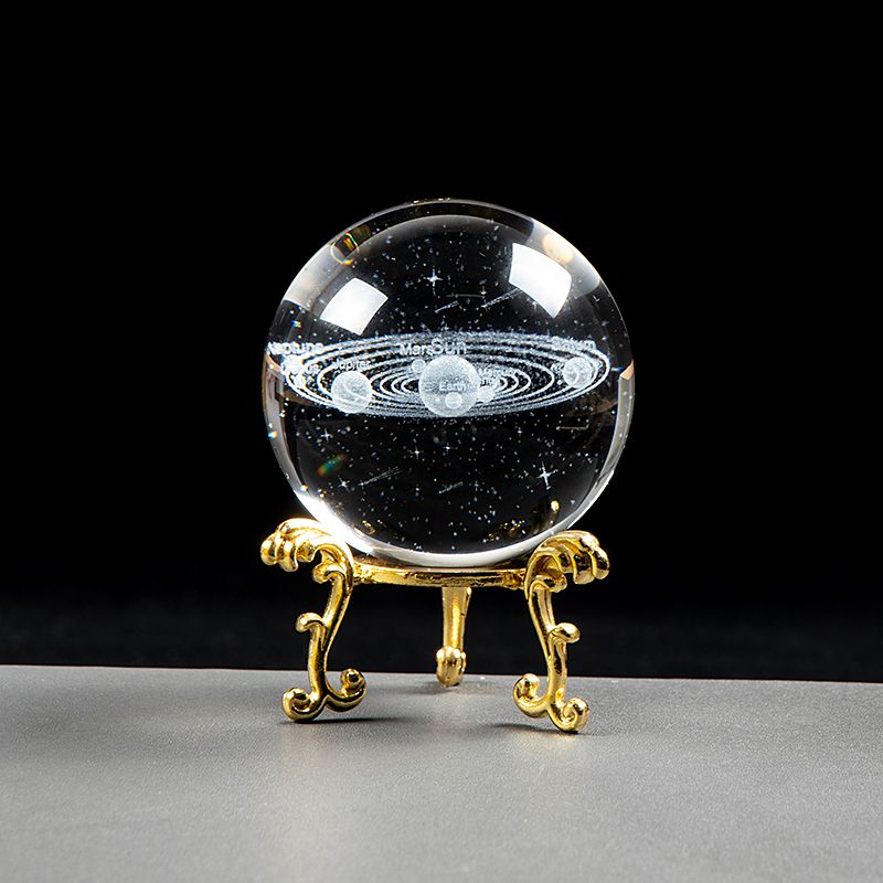 Fantastic Style Solar System Globe Galaxy K9-ball With Gold