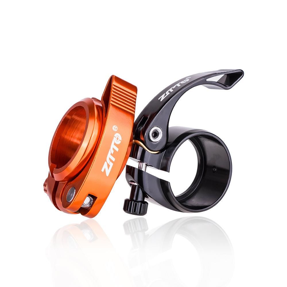 ZTTO Seats Post Clip Folding Bicycle Seatpost Clamp Aluminum Alloy Seats Post Bike Seats Tube Clamp Folding Bike Accessories