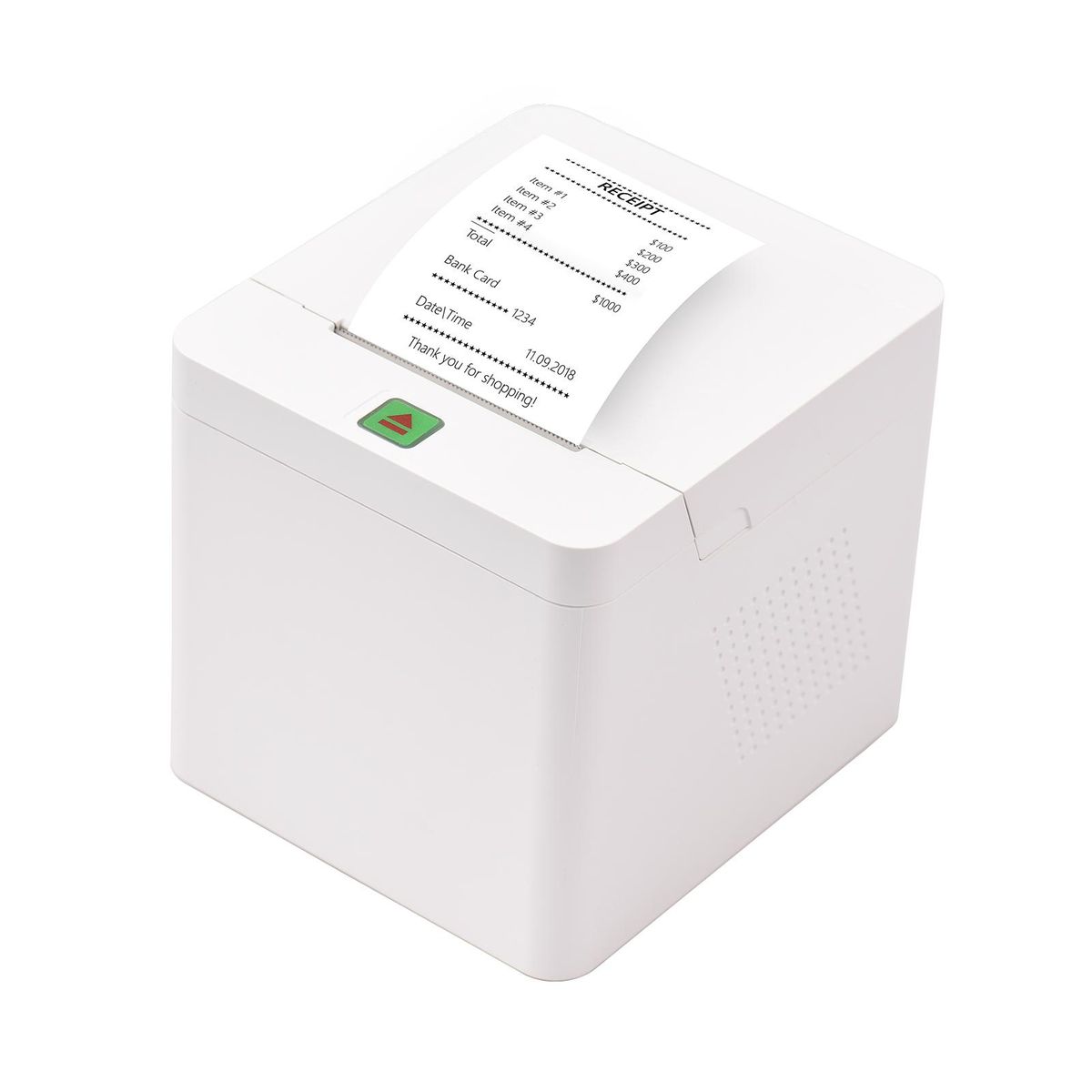 Portable BT Label Maker Wireless 58mm Thermal Receipt Printer BT Connection Use with APP Compatible with iOS Android Smartphone Adjustable Paper Width for Restaurant Supermarket Kitchen Office Small Business