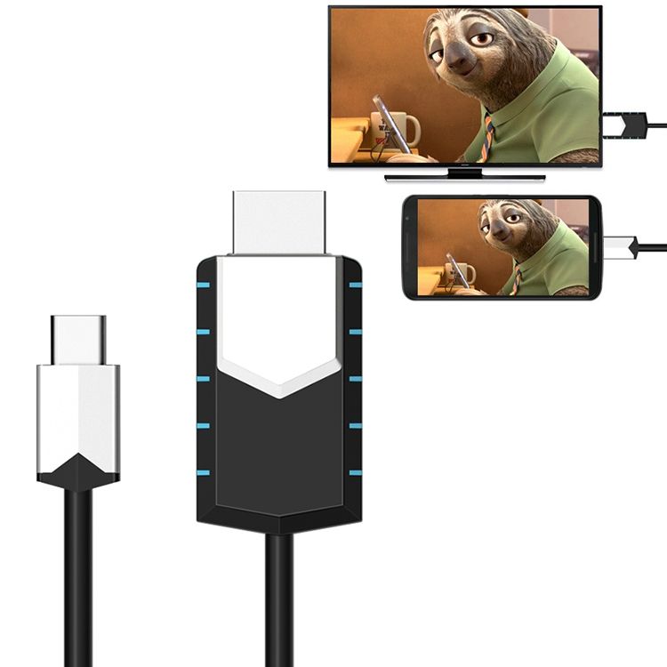 MiraScreen TC03 Type-C To HDMI HD 4K Converter Adapter Cable