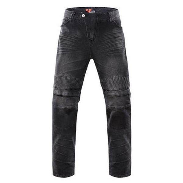 Motorcycle Racing Pants Motorcycle Riding Jeans Pants Male Knight DK-018 Black M
