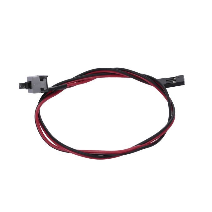 PC Cable 48cm 2 Pin SW Cable On/Off/Reset Push Button ATX