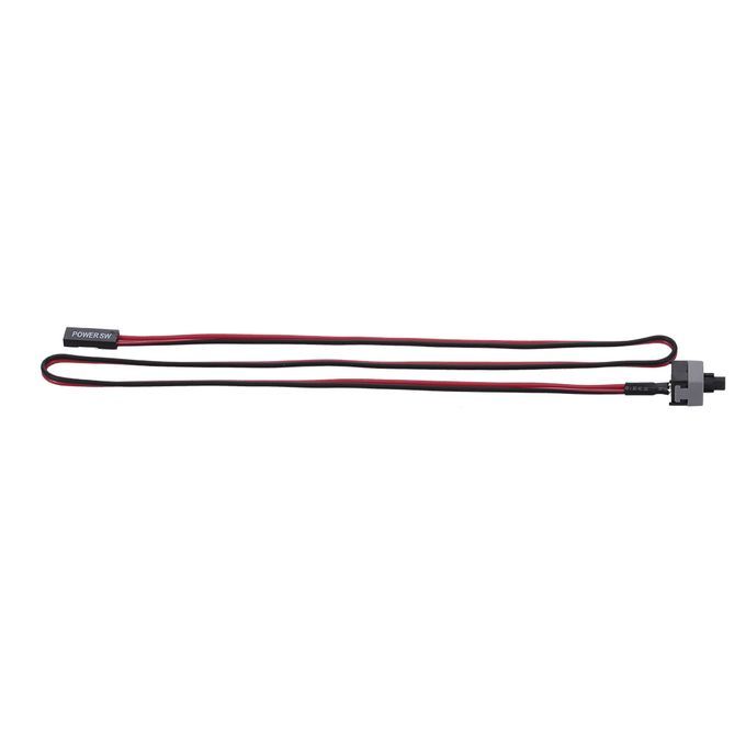PC Cable 48cm 2 Pin SW Cable On/Off/Reset Push Button ATX