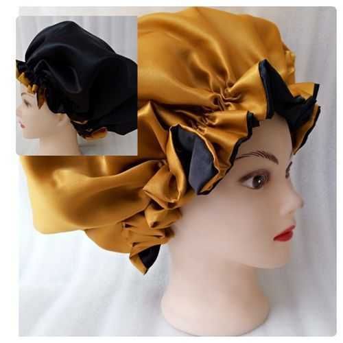 Reversible  Satin Hair Bonnet For Women - Two Coloured Reversible Bonnet