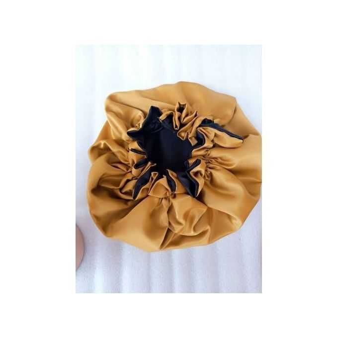 Reversible  Satin Hair Bonnet For Women - Two Coloured Reversible Bonnet