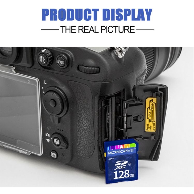 Microdrive 128GB Cl 10 SD Memory Card