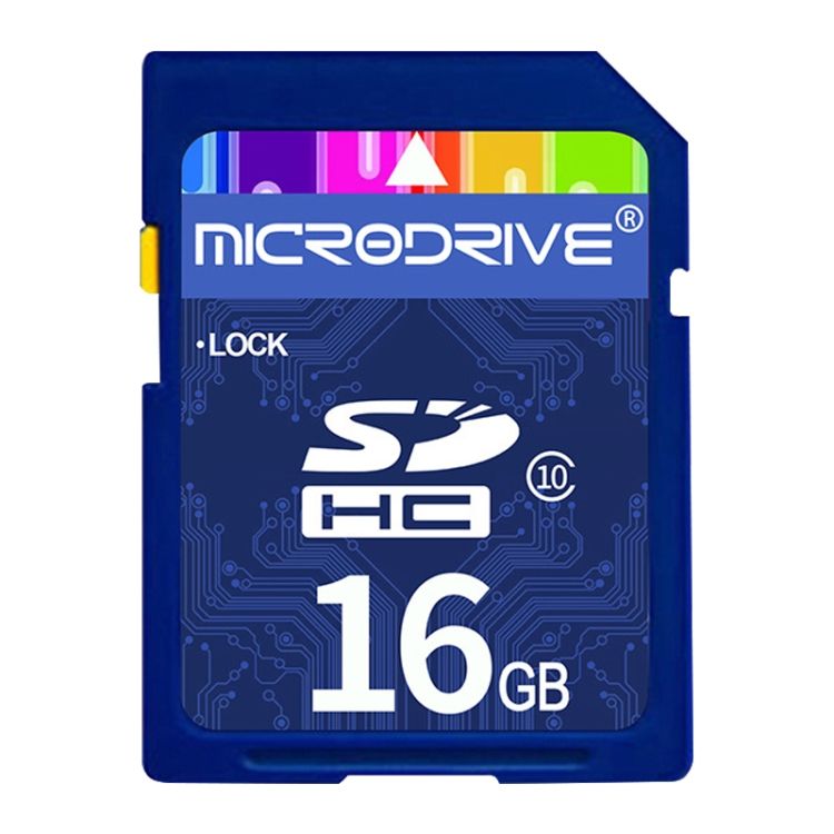 Microdrive 16GB Cl 10 SD Memory Card