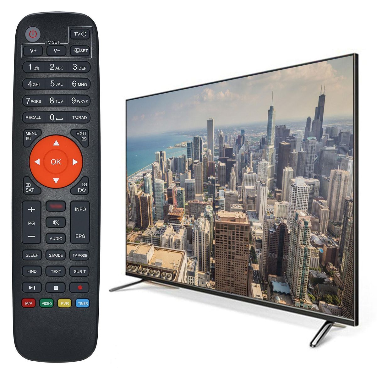 GTMEDIA V7 Remote Control for GTMEDIA All Series V7s V7 Plus Dedicated Smart Replacement Free sat V7 V7 MAX V7 Super GTC Receiver Set Top Box
