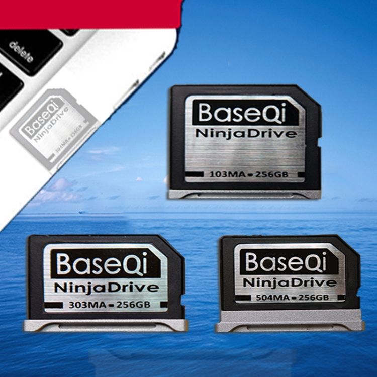 BASEQI 303MA 256GB Aluminum Alloy Micro SD(TF) Memory Card