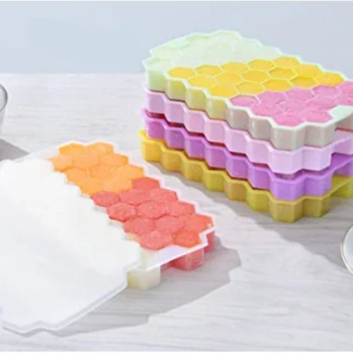 Flexible Silicone Ice Cube/Lolly Mold - Easy To Release