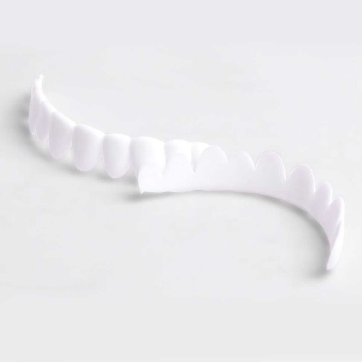 3pcs Teeth Veneers With 1 Bag Fitting Beads Temporary Teeth Snap On