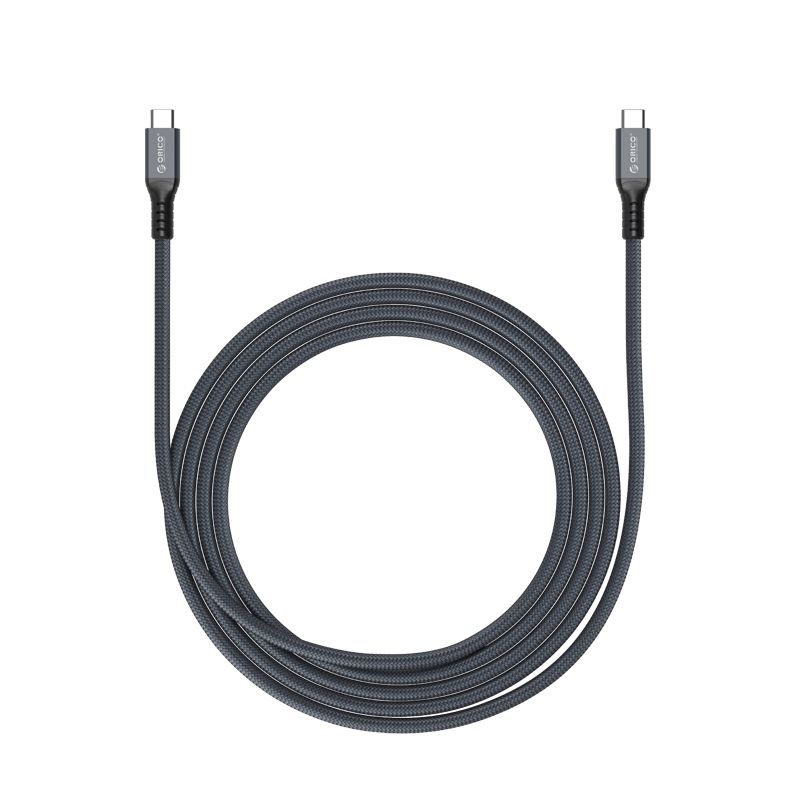 40Gbps Thunderbolt 4 USB-C / Tpye-C Data Cable, Cable Length:2m(Grey)