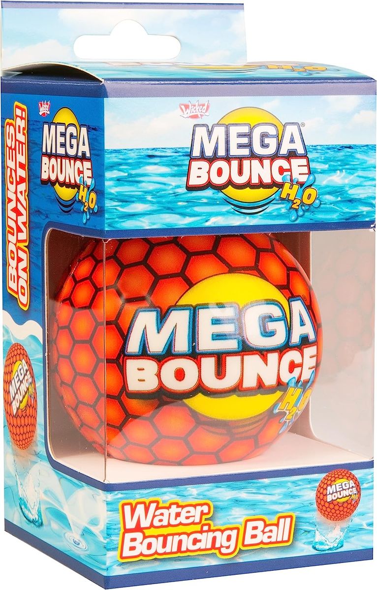 Vision Mega Bounce H2O - Water Bouncing Play Ball Orange