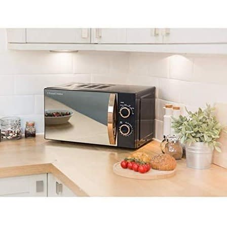 Solo Microwave With 5 Power Levels - Rhm1727rg - 17L - 700W - Rose Gold