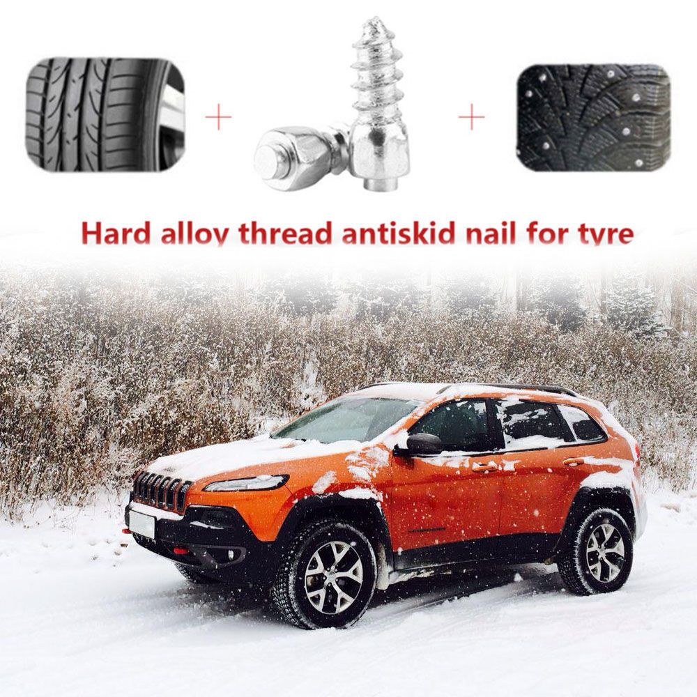 200 Pcs Stud Screw 12mm Auto Car SUV ATV Anti-Slip Screw